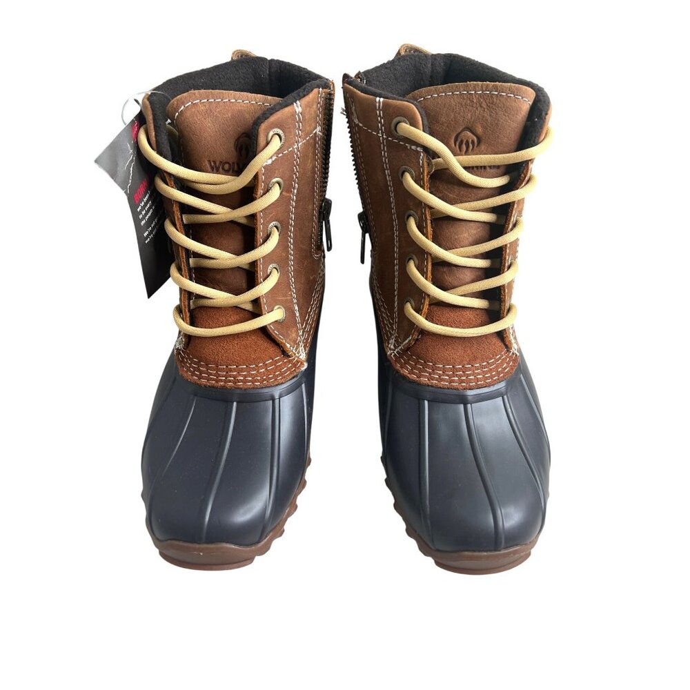Wolverine Women's Torrent Waterproof Brown & Black EPX Winter Duck Boots 6M - Picture 4 of 16